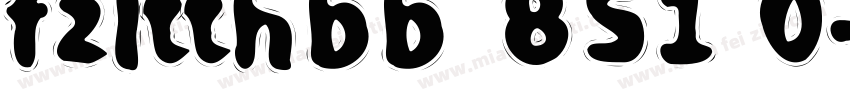 fzltthbb B51 0字体转换
